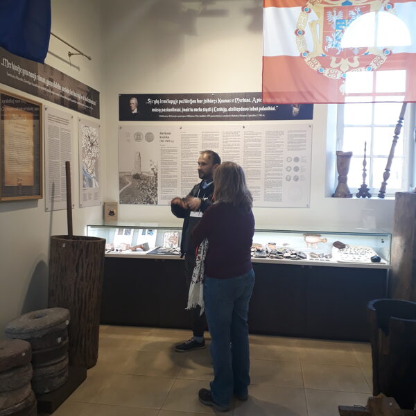 Guided tour at Merkinė museum